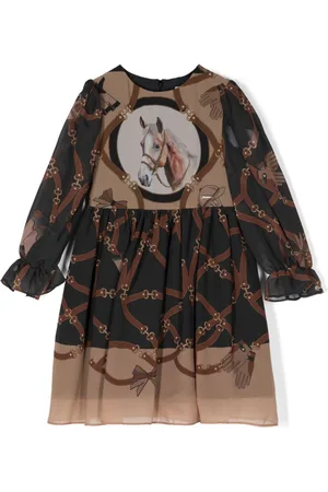PATACHOU Horse-print dress