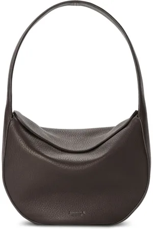 SHINOLA Small grained-leather shoulder bag