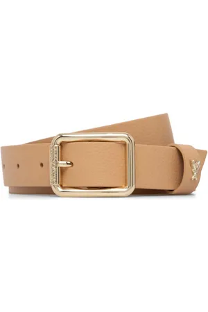 Patrizia Pepe Logo buckle belt
