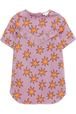 Stella McCartney Bright stars fringed dress
