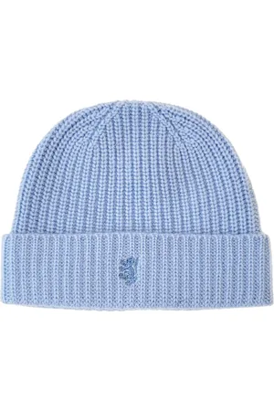 PRINGLE OF SCOTLAND Ribbed cashmere beanie