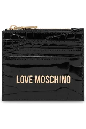 Moschino Logo-lettering wallet