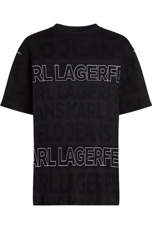 Karl Lagerfeld All-over logo T-shirt