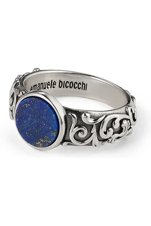 EMANUELE BICOCCHI Arabesque malachite ring