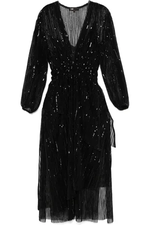 Maje Sequinned maxi dress