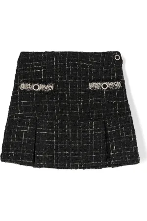 PATACHOU Crystal-buttons skirt