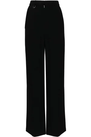 John Richmond Pressed-crease straight trousers