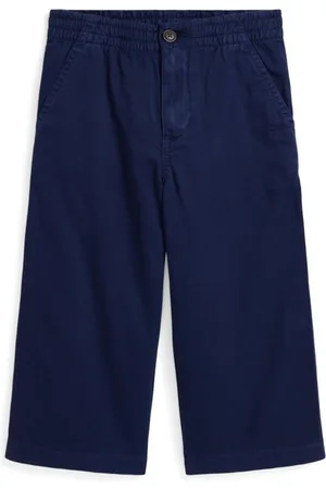 Ralph Lauren Embroidered-logo cotton jeans