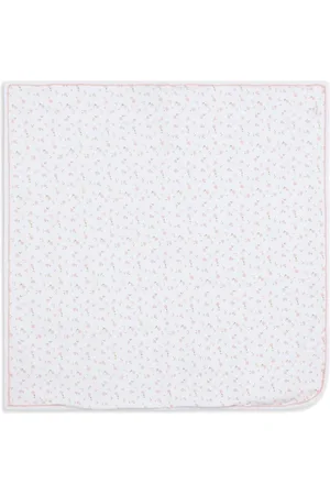 MARIE CHANTAL Floral-print blanket