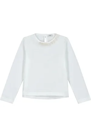 Il gufo Ruffle-detailing T-shirt