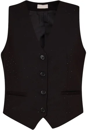 Liu Jo Stud-embellished suit waistcoat