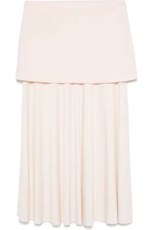 Jil Sander Layered maxi skirt