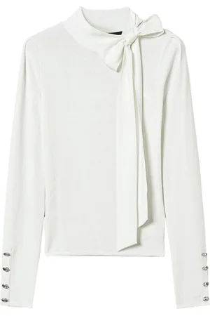 Twin-Set Bow-embellished jumper