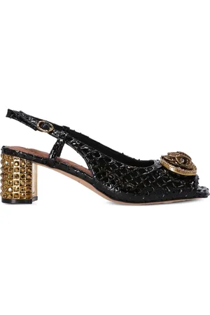 Kurt Geiger Chelsea Block Sq Sling sandals