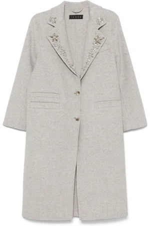 Kaos Crystal-embellished coat