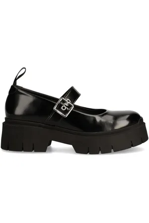 HUGO BOSS Round-toe buckled brogues