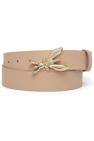 Patrizia Pepe Logo buckle belt