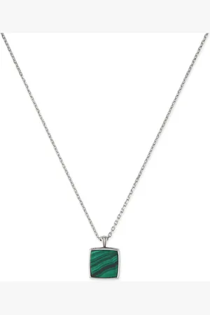 EMANUELE BICOCCHI Malachite-amulet necklace
