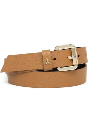 Patrizia Pepe Logo buckle belt
