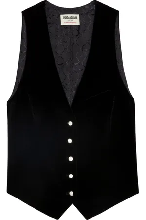 Zadig & Voltaire Emaux velvet vest