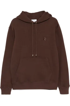 Maison Kitsuné Bold Fox head patch comfort hoodie