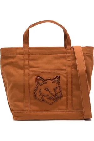 Maison Kitsuné Fox head small tote bag