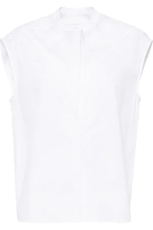 Maison Kitsuné Craft-embroidered top