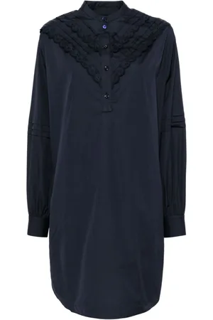 Maison Kitsuné Craft embroidery shirt dress