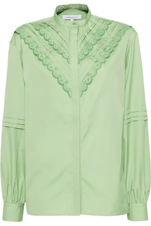 Maison Kitsuné Craft embroidery blouse