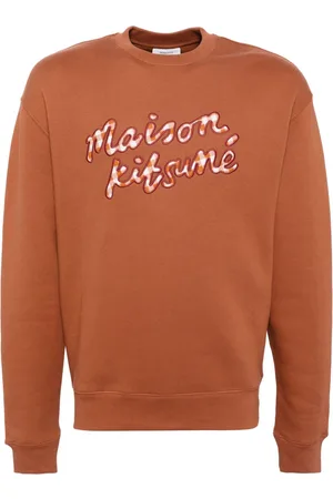 Maison Kitsuné Handwriting Gingham sweatshirt