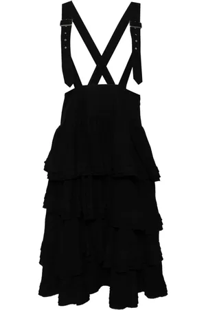 NOIR KEI NINOMIYA Buckle Strap dress