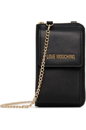 Moschino Logo-lettering purse