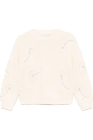 Stella McCartney Floral embroidered sweater