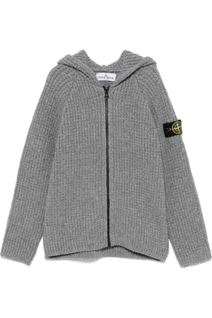 Stone Island Ribbed-knit cardigan