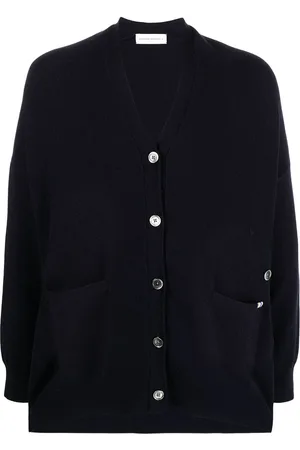 EXTREME CASHMERE Fine-knit buttoned cardigan