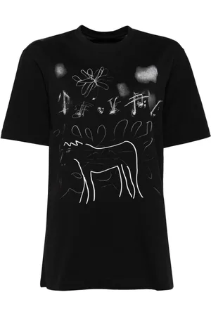 JNBY Sketch print t-shirt