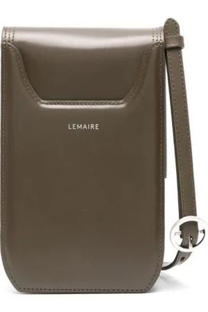 LEMAIRE Small Calepin leather crossbody bag