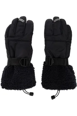 UGG Faux-fur trim gloves