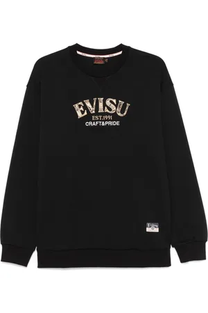Evisu Logo-appliqu?? sweatshirt