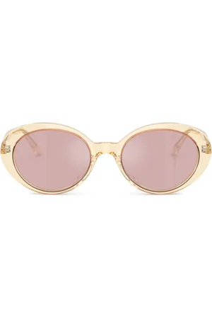 Oliver Peoples Transparent round-frame sunglasses