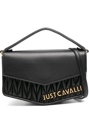 Roberto Cavalli Matelassé-effect tote bag