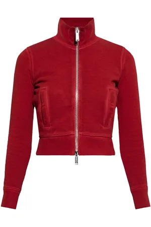 Dsquared2 Logo-print cropped sweatshirt