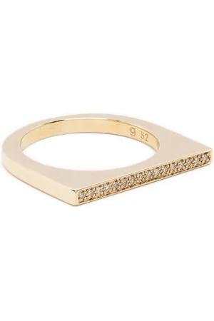 TOM WOOD Sleek 9kt diamond ring