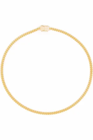 TOM WOOD Curb chain necklace