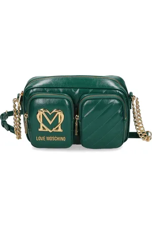 Moschino Logo-plaque cross body bag
