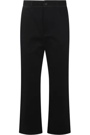 Fabiana Filippi Beaded-trim straight-leg trousers