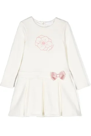 PATACHOU Embroidered-logo dress