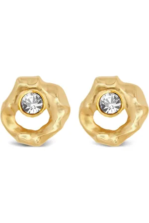 Oscar de la Renta Textured earrings