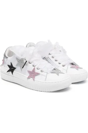 MONNALISA Star-appliqu?? sneakers