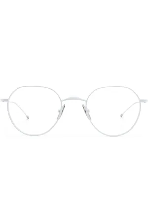 Thom Browne Titanium round glasses